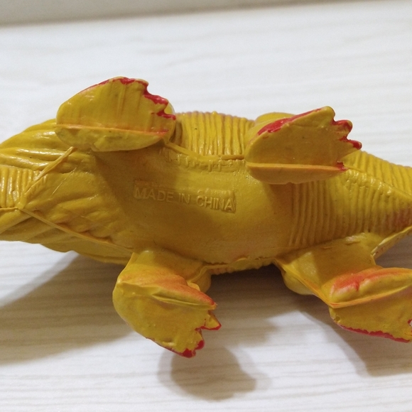 Vintage 1980's Dinosaur Figure 12.5" Dino PVC Vinyl - Picture 6 of 6